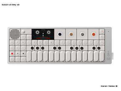 Op-1 synthesizer build designdrug figma ui design watchmegrow