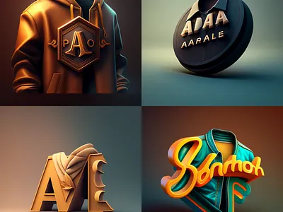 3d logo design by me animation branding design graphic design illustration logo typography ui vector web design