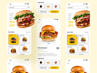 Food Delivery at Your Fingertips with Lord Burger Mobile App background branding deliveroo design doordash food delivery app food delivery near me foodpanda graphic design grubhub illustration just eat logo meal delivery postmates typography uber eats ui ux vector