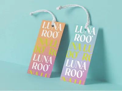 Luna Roo brand guidelines brand identity brand world branding creative agency logo packaging packaging design
