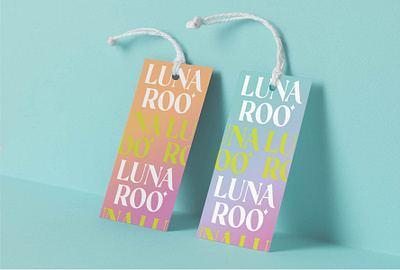 Luna Roo brand guidelines brand identity brand world branding creative agency logo packaging packaging design