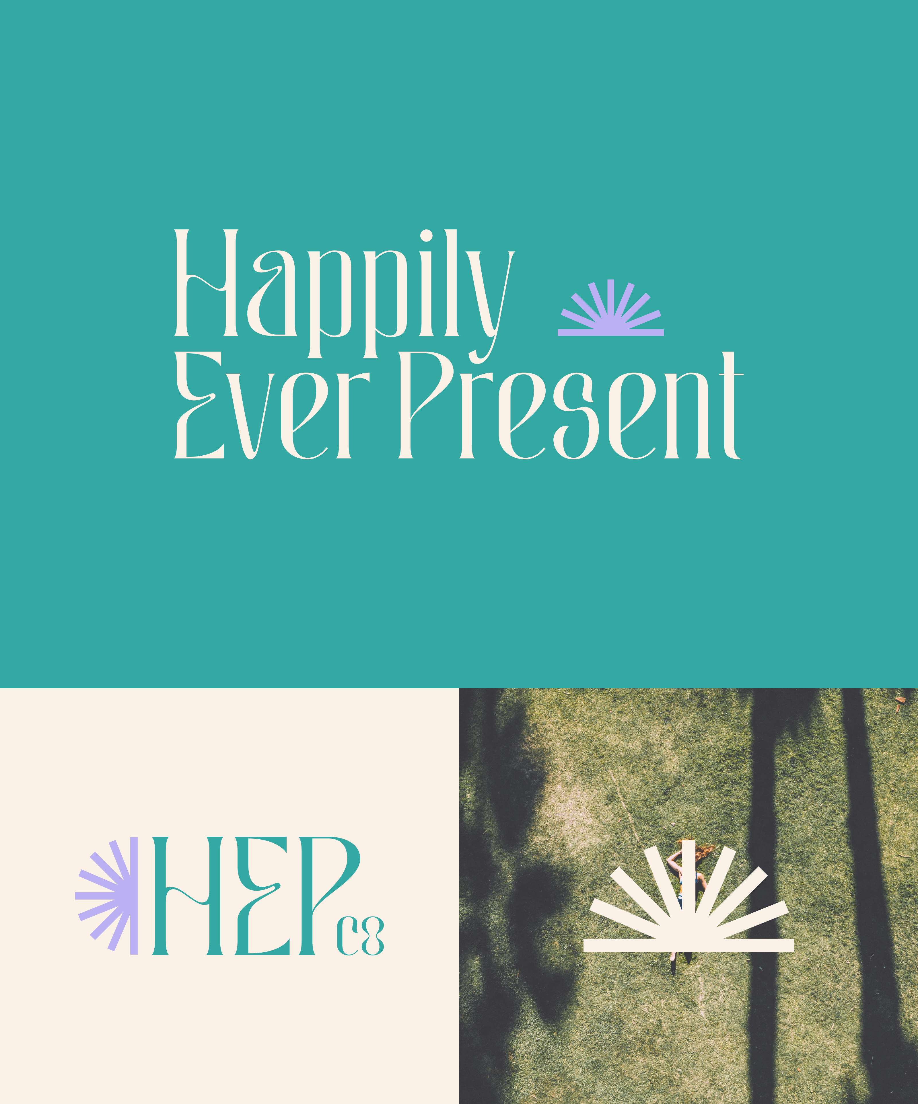 Happily Ever Present Logo Concept #2 apparel apparel design brand branding clothes clothing clothing brand design graphic design logo logo design logodesign