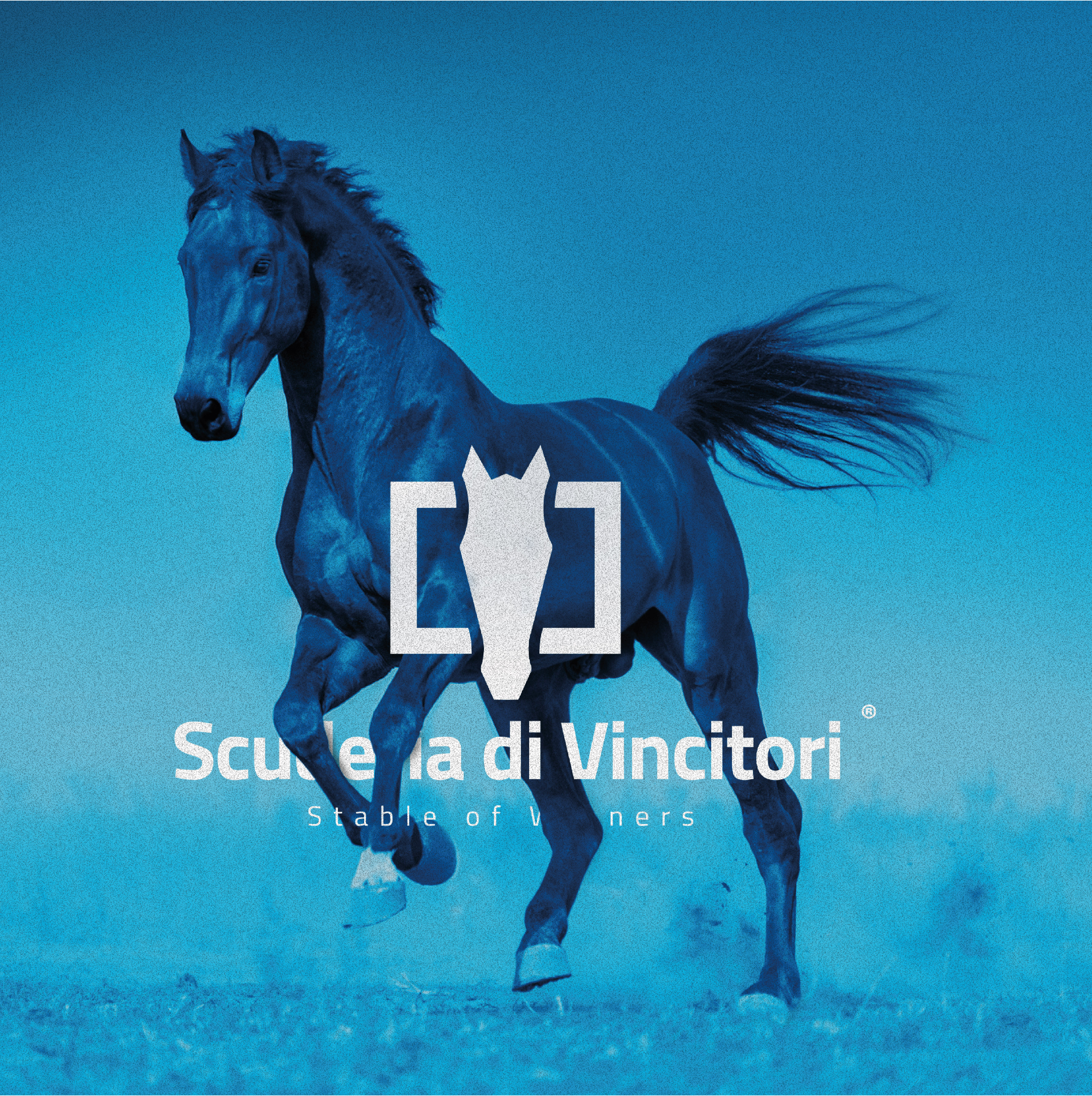 Scuderia Di Vincitori branding design graphic design horses illustrator logo photoshop racing vector