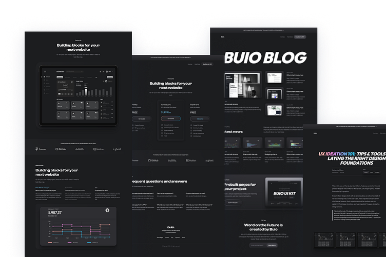 Landing page & UI Kit template: Bạn muốn thiết kế một trang đích hoàn hảo hay một giao diện người dùng thân thiện và hiệu quả hơn? Bộ các mẫu Landing Page và UI Kit đa dạng và chất lượng cao sẽ giúp bạn đạt được điều đó. Hãy nhấn vào hình ảnh để khám phá các giao diện đẹp mắt và dễ dàng sử dụng này nhé.