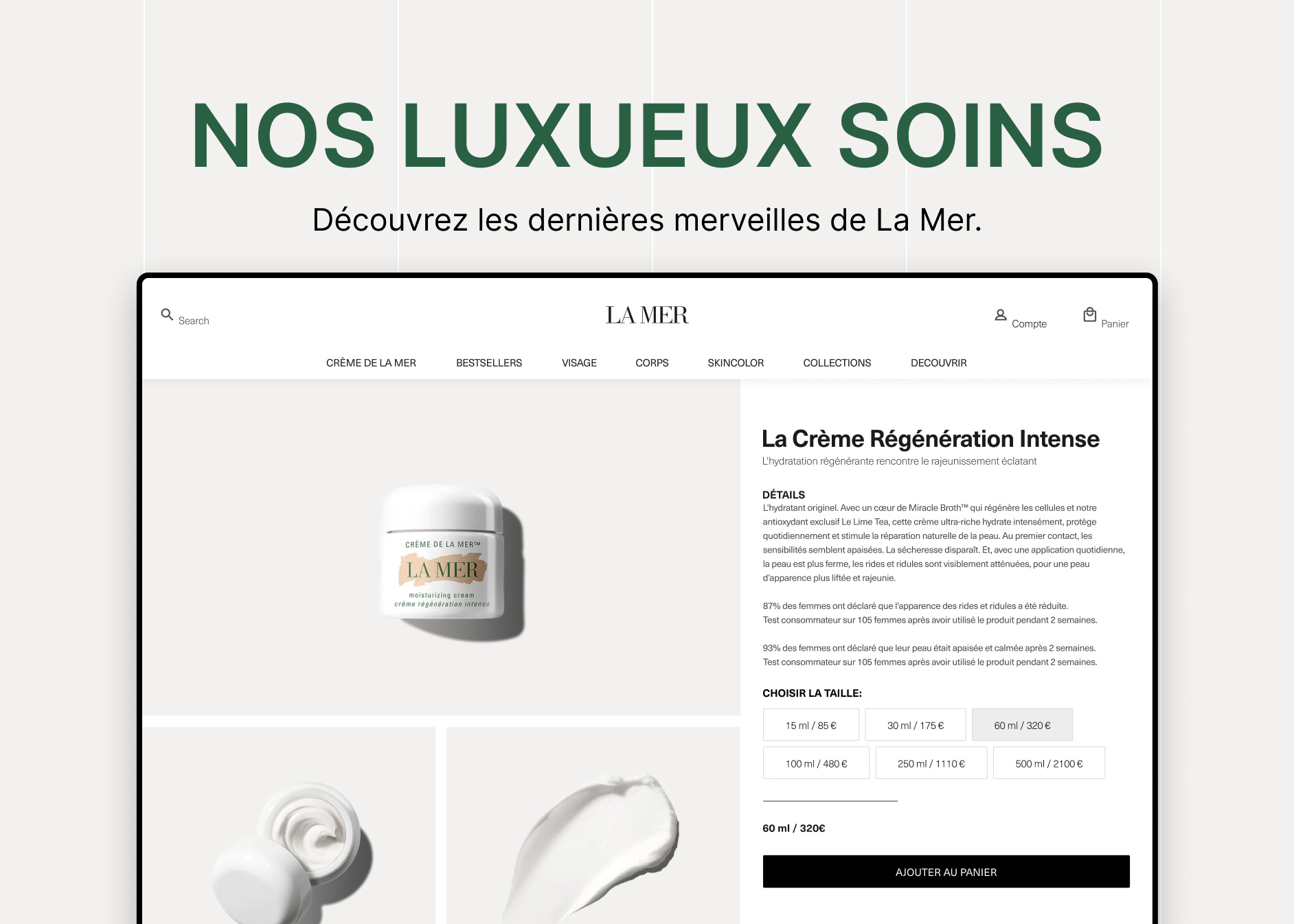 Product page branding e commerce minimalistic style monetization product page ui