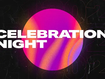 Celebration Night | Event Graphic Design graphic design