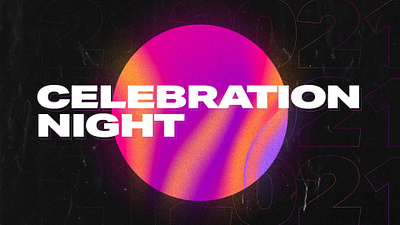 Celebration Night | Event Graphic Design graphic design