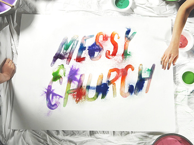 Messy Church | Sermon Series Design (w/Video) graphic design video