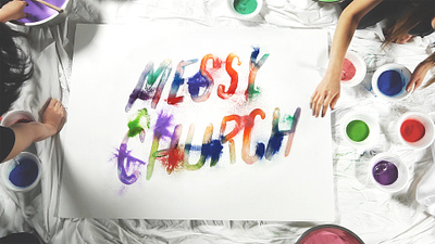 Messy Church | Sermon Series Design (w/Video) graphic design video