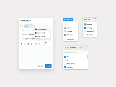 Dropdown budies branding components design design system elements ui ux