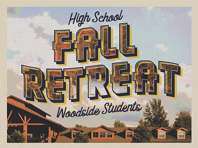 Students Fall Retreat branding church graphics design graphic design illustration message series