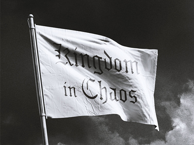 Kingdom in Chaos branding church graphics design graphic design message series