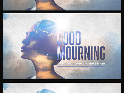 Good Mourning branding church graphics design graphic design message series