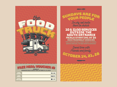 Food Truck Fest branding church graphics design graphic design illustration logo typography vector