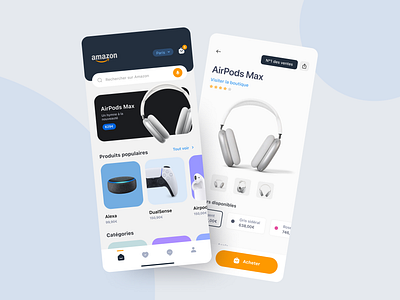 Amazon Redesign challenge app design mobile ui uidesign