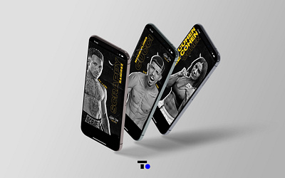 Scrappy VS Padilla Golden Boy Promotions boxing creative design graphic design marketing photoshop social wallpapers
