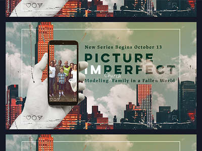 Picture Imperfect branding church graphics design graphic design message series