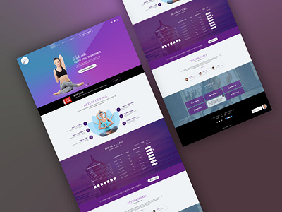 Yoga Website Home Page Design design figma graphic design ui ux website