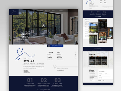 STELLAR WEBSITE DESIGN figma graphic design ui ux