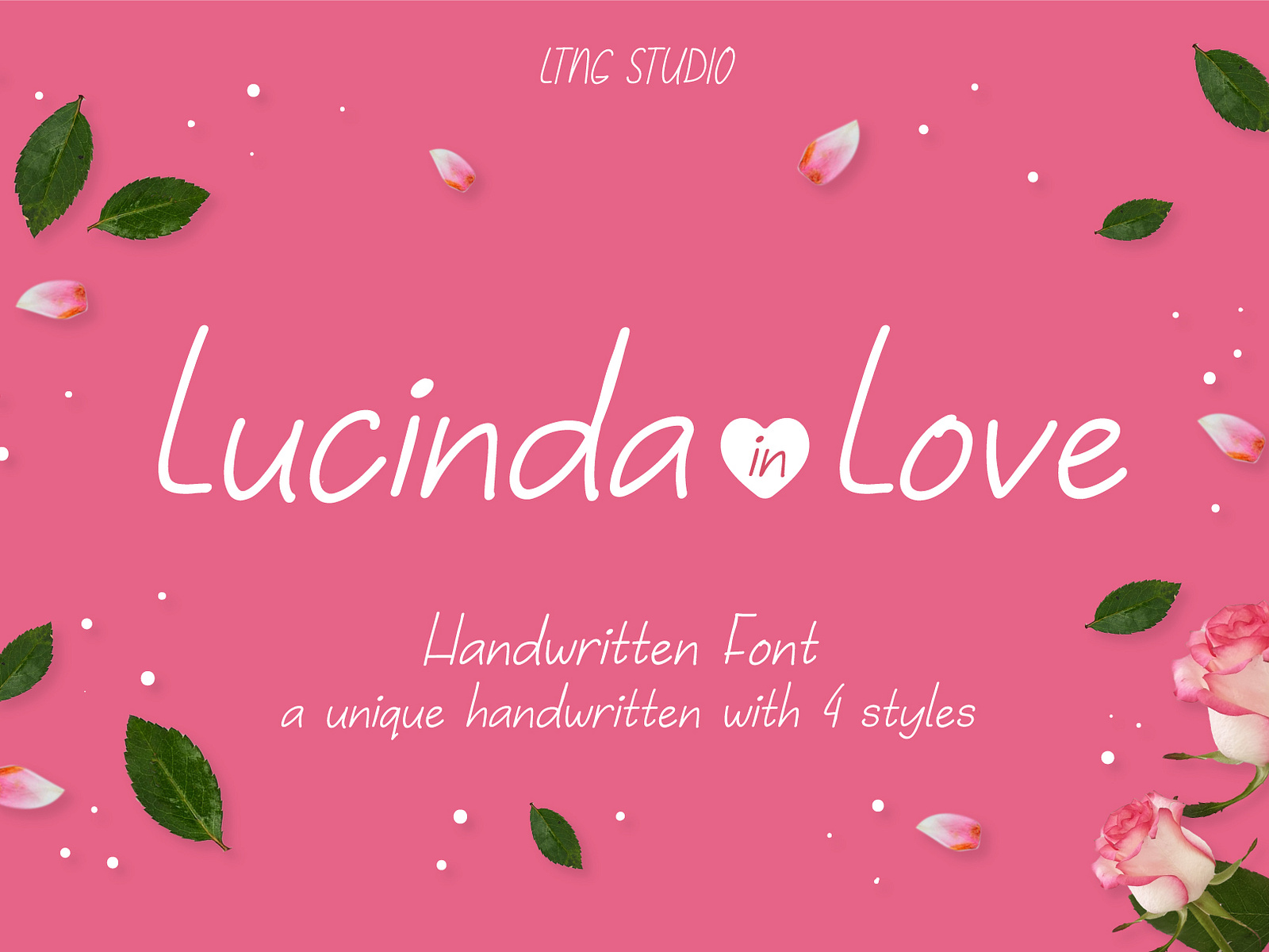 Lucinda in Love Handwritten Font by Lulu Imanda on Dribbble
