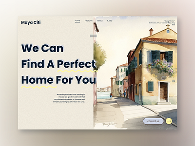 Real Estate Company Website branding design minimal ui ux web website