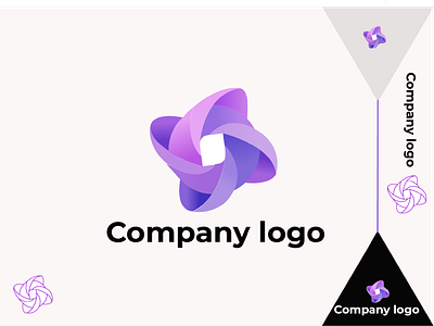 COMPANY LETTER LOGO CONCEPT 3d animation brand identity branding colorful logo creative logo design graphic design illustration logo motion graphics o company logo ui