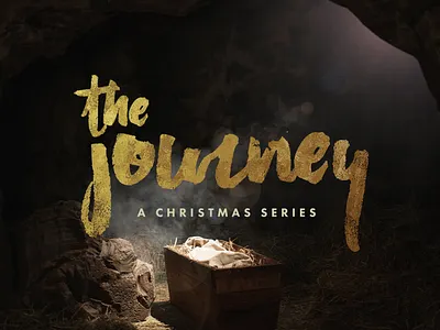 The Journey | Christmas Sermon Series Design graphic design video