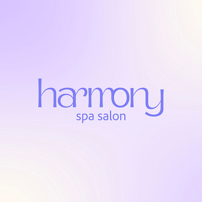 Harmony/spa salon design graphic design logo vector