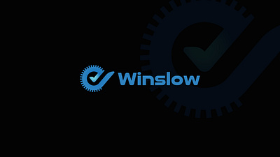 WINSLOW Software Logo Design adobe illustrator brand design branding graphic design logo logo design logofolio software logo design visual identity