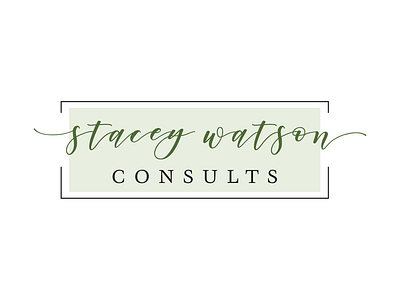 Stacey Watson Consults Logo branding design graphic design logo paper product design small business design