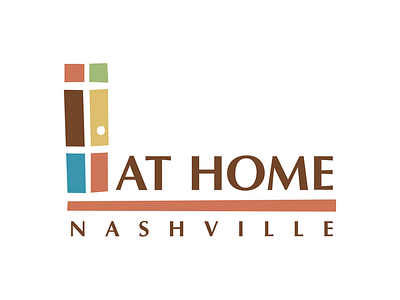 At Home Nashville Logo branding logo small business design vector