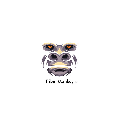 #Tribal_Monkey_Logo_Design branding graphic design logo