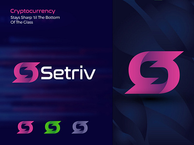 Setrive Cryptocurrency Logo Design unused blockchain logo branding branding identity creative logo creative logo design crypto logo design graphic design icon design illustration logo logo design logo maker logotype minimalist logo design s icon s symbol t shirt design typography unique logo