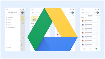 Google Drive Redesign adobe photoshop branding design figma graphic design homepage illustration logo new redesign ui ux vector xd