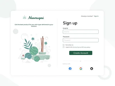 Sign Up-Daily UI challenge #001 branding challenge daily ui design registration sign in signup ui uiux user interface website