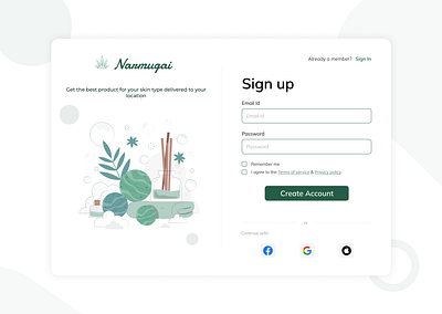 Sign Up-Daily UI challenge #001 branding challenge daily ui design registration sign in signup ui uiux user interface website