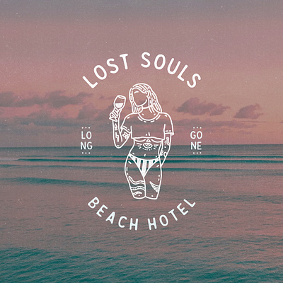Lost Souls branding california design graphic design illustration logo west coast
