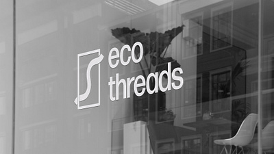 Eco Threads | Clothing Branding 2d logo branding illustration logo