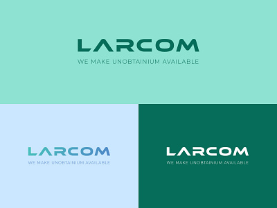 Larcom - Logo design branding design graphic design logo logotype typography