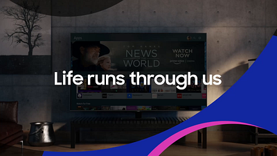 Samsung Ads - Life Runs Through Us ads animation appliances branding home mobile motion graphics samsung smart tv streaming tv world map