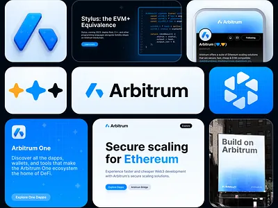 Arbitrum - Redesign Concept 3d arbitrum bitcoin blue branding crypto design eth ethereum graphic design illustration landing page logo nft space stars ui ux vector web3