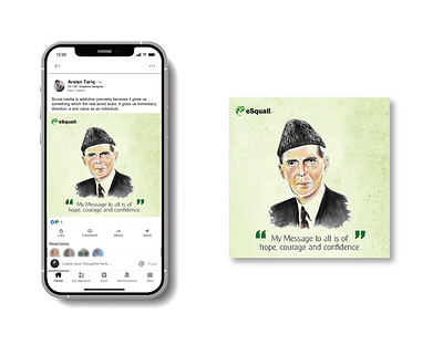 Quaid Day Post graphic design social media