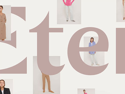 Eterlique: Case Study animation casestudy clean clothes e comm ecommerce fashion interaction design minimal motion design showreel store ui urban ux wear web web design website women