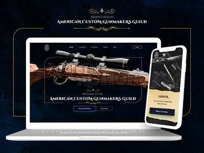 ACGG - Website Design branding design desktop design illustration responsive design ui ux webdesign website design