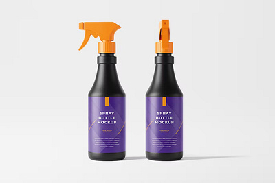 Spray Bottle Mockup adobe photoshop design graphic design mock up mockup mockups photoshop psd template