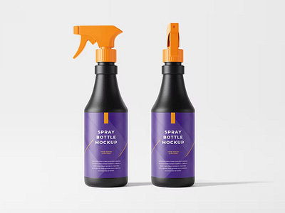 Spray Bottle Mockup adobe photoshop design graphic design mock up mockup mockups photoshop psd template