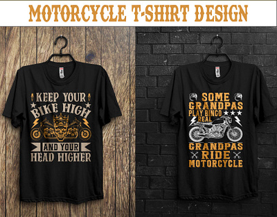 Motorcycle T-Shirt Design custom design garage graphic motorcycle racer raceway ride rider road speed sport t shirt typography vector vintage
