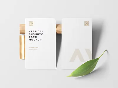 Vertical Business Card Mockup adobe photoshop design graphic design mock up mockup mockups photoshop