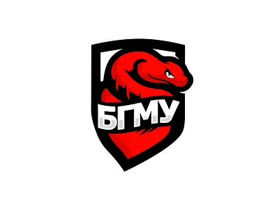 Esport logo for University BGMY branding cybersport design esport gaming illustration logo mascot team logo ukraine