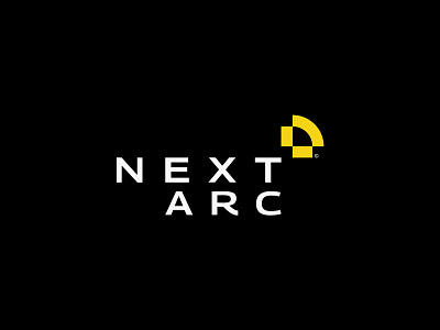 Next Arc Logo 3d abstractmark animation app branding business clean concept creative design flat graphic design icon illustration lettermark logo logo design logotype ui vector